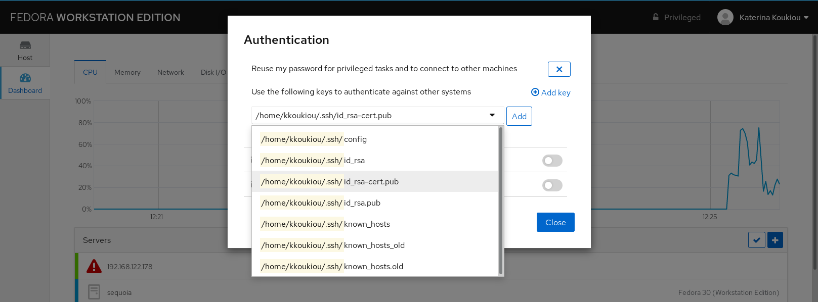 SSH Key Add